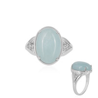 Aquamarin-Silberring