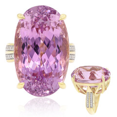 Patroke-Kunzit-Goldring