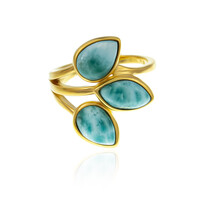 Larimar-Silberring