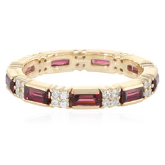 Rhodolith-Goldring (La Revelle)
