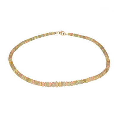 Welo-Opal-Goldhalskette