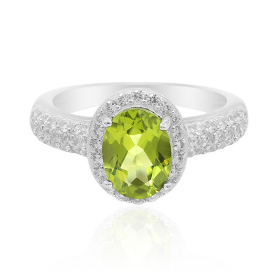 Peridot-Silberring