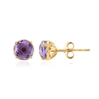 Amethyst-Silberohrringe