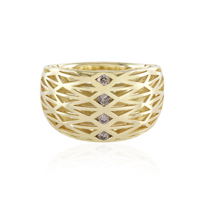 I2 Champagner-Brillant-Goldring (Ornaments by de Melo)