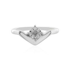 I4 (J) Diamant-Silberring