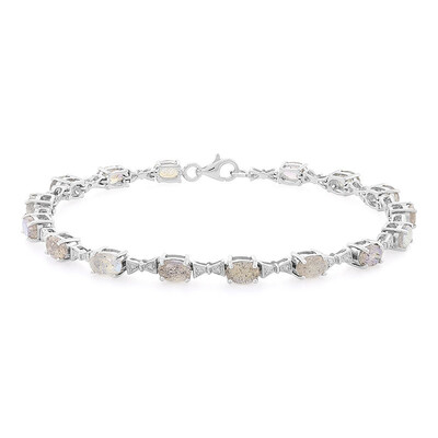 Labradorit-Silberarmband
