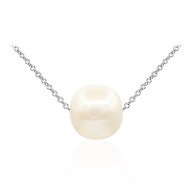 Süßwasserzuchtperlen-Silbercollier