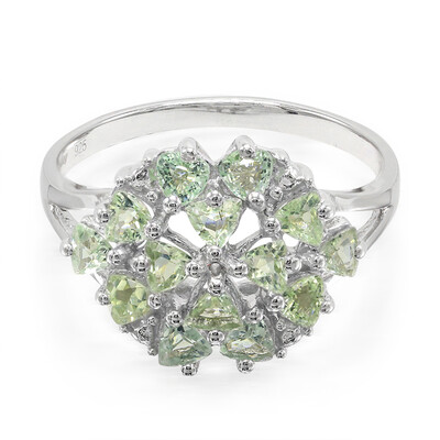 Paraiba-Turmalin-Silberring