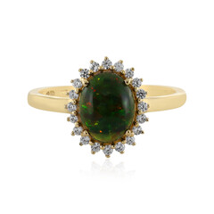 Mezezo-Opal-Goldring (Adela Gold)