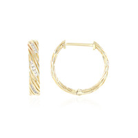 I1 (I) Diamant-Goldohrringe (Ornaments by de Melo)