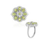 Peridot-Silberring