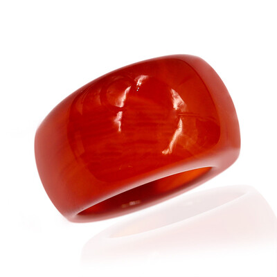 Roter Achat-Ring