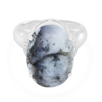 Dendriten-Achat-Silberring