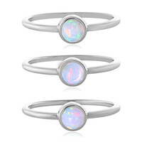 Welo-Opal-Silberringe