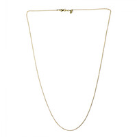 Silber-Radakette - 61 cm - 1,95 g - vergoldet