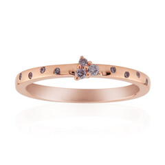 Pinkfarbener I3 Argyle-Brillant-Goldring (Mark Tremonti)