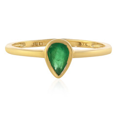 Sambia-Smaragd-Goldring