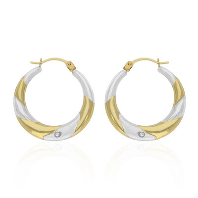 PK (H) Diamant-Goldohrringe