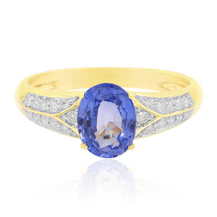 Ceylon-Saphir-Goldring