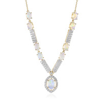 Welo-Opal-Silbercollier