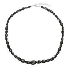 Indischer Stern-Diopsid-Silberhalskette