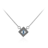 Ofiki-Aquamarin-Silbercollier