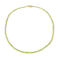 Chrysoberyll-Silberhalskette