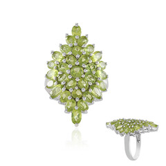 Peridot-Silberring