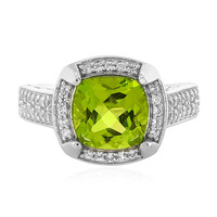 Jilin-Peridot-Silberring