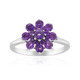 Sibirischer Amethyst-Silberring