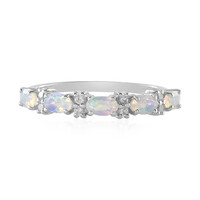 Welo-Opal-Silberring