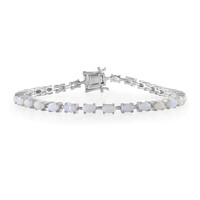 Australischer Opal-Silberarmband