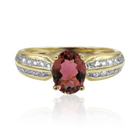 Pinkfarbener Turmalin-Goldring (Adela Gold)