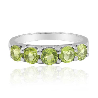 Peridot-Silberring