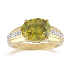 Bulgarischer Sphalerit-Goldring