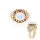 Welo-Opal-Silberring (Adela Silber)