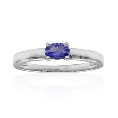 AAA-Tansanit-Platinring