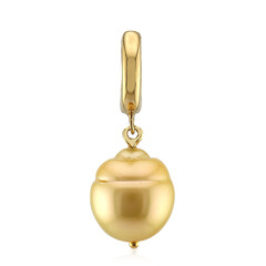 Goldene Kabira-Südseeperlen-Silberanhänger (TPC)