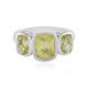 Ouro Verde-Quarz-Silberring