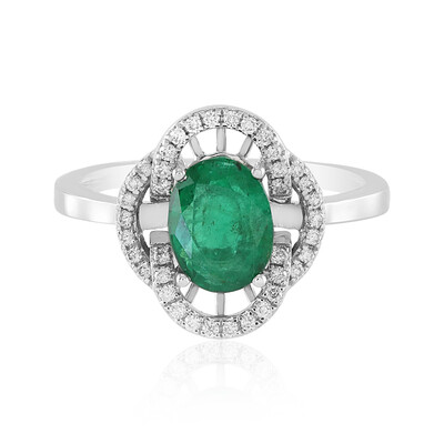 Sambia-Smaragd-Goldring