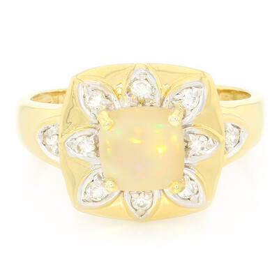 Java-Opal-Silberring