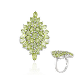 Peridot-Silberring