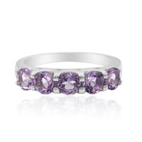 Amethyst-Silberring