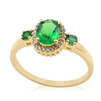 Tsavorit-Goldring