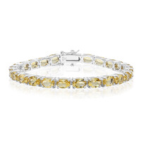 Citrin-Silberarmband