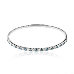 Blauer SI2 Diamant-Goldarmreif (CIRARI)