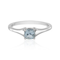 Brasilianischer Aquamarin-Silberring