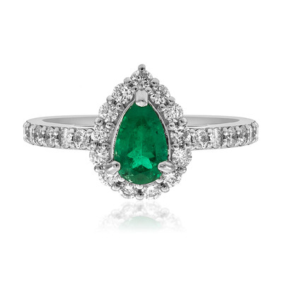 AAA-Sambia-Smaragd-Platinring (CIRARI)