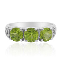 Peridot-Silberring