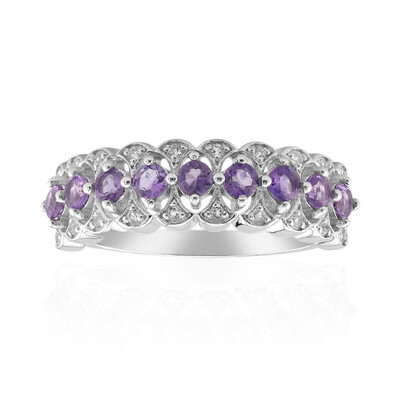 Amethyst-Silberring